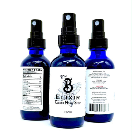 Dr. B's Elixir - Cooling Mouth Spray - 2 oz