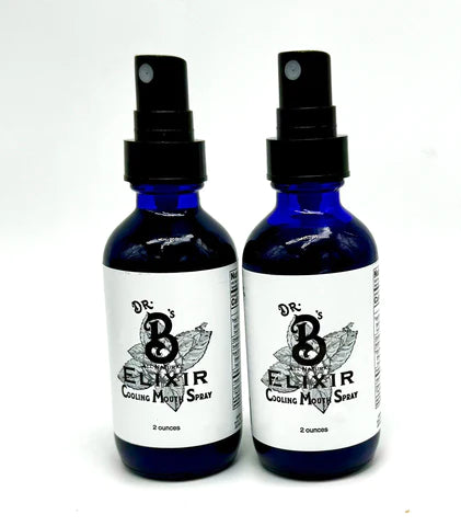 Dr. B's Elixir - Cooling Mouth Spray - 2 Pack
